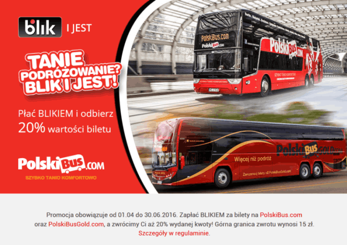 blik polski bus promocja