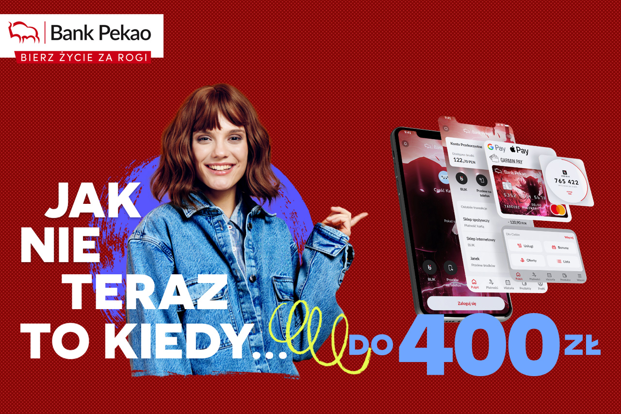 Pekao premia młodzi